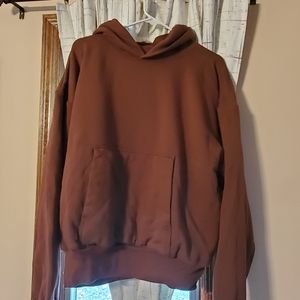 Yeezy Gap Hoodie Brown Large
